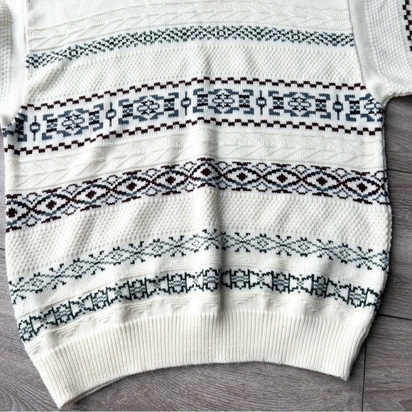 Vintage Tip Top Tailors Grandpa Knit Sweater Cottagecore - Picture 8 of 14